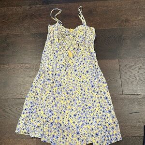 Blue and Purple Isabelle’s Cabinet Mini Dress